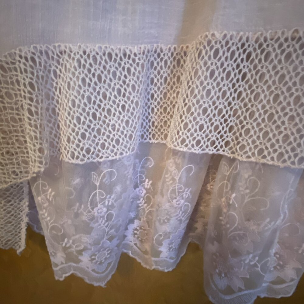 Boho lacy tank tunic - Picture 3 of 5